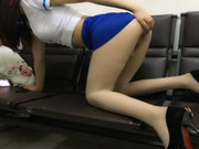 Masturbation asiatique sexy uniforme fille